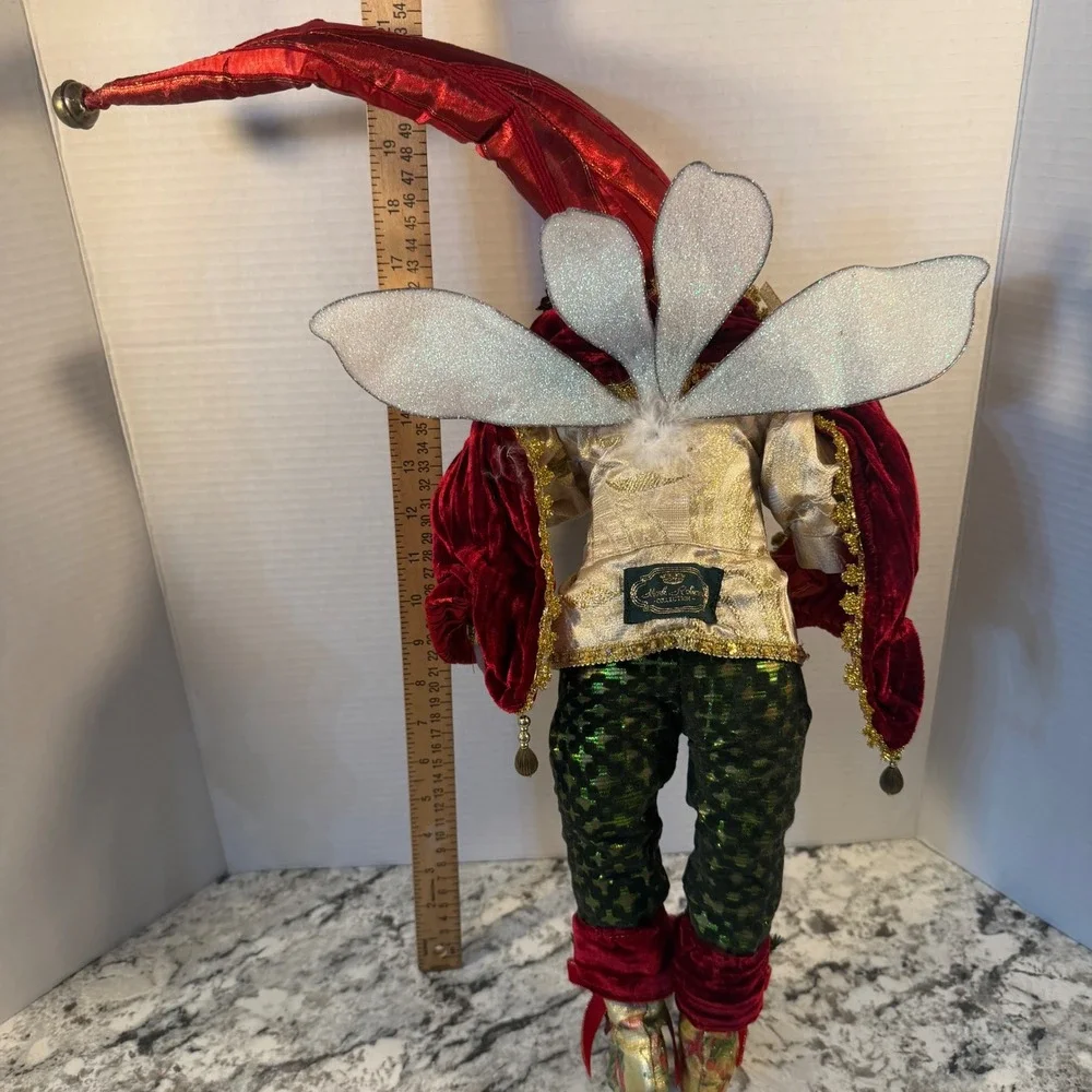 Mark Roberts Christmas Fairy Santa Limited Edition Posable Holiday Decor 21in